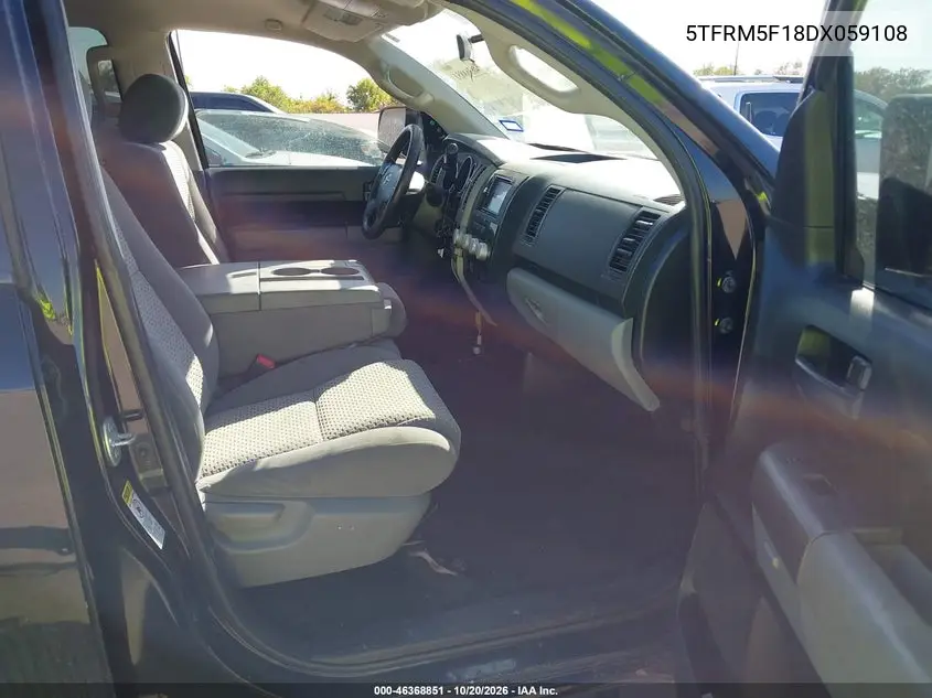 2013 TOYOTA TUNDRA VIN 5TFRM5F18DX059108 — фото 5