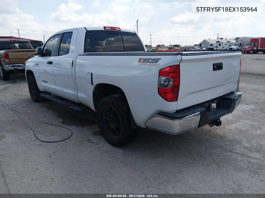 2014 TOYOTA TUNDRA VIN 5TFRY5F18EX153964 — фото 3