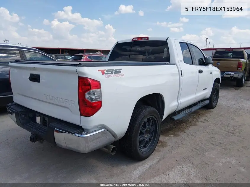 2014 TOYOTA TUNDRA VIN 5TFRY5F18EX153964 — фото 4