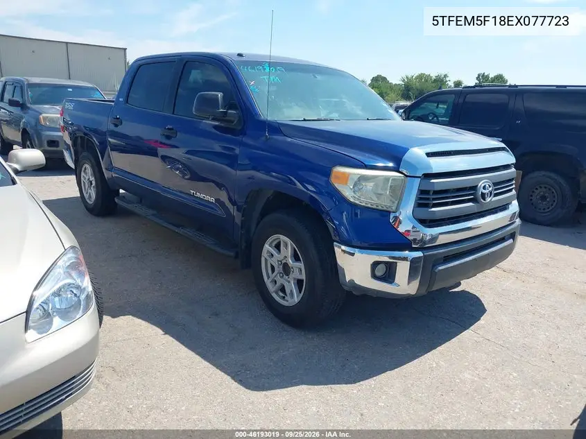 TOYOTA TUNDRA 2014, VIN 5TFEM5F18EX077723