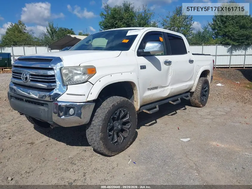 2014 TOYOTA TUNDRA VIN 5TFEY5F17EX161715 — фото 2
