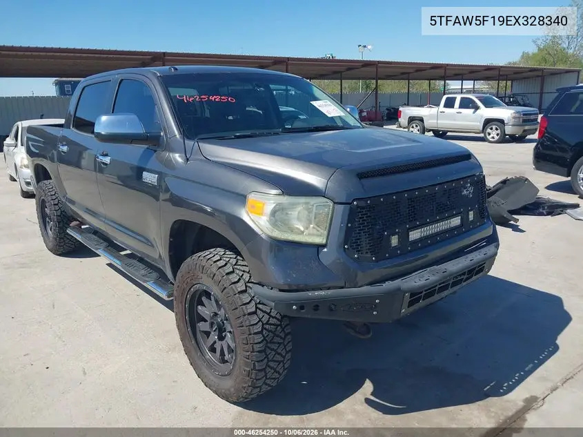 TOYOTA TUNDRA 2014, VIN 5TFAW5F19EX328340