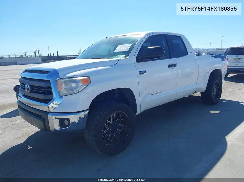 2015 TOYOTA TUNDRA VIN 5TFRY5F14FX180855 — фото 2