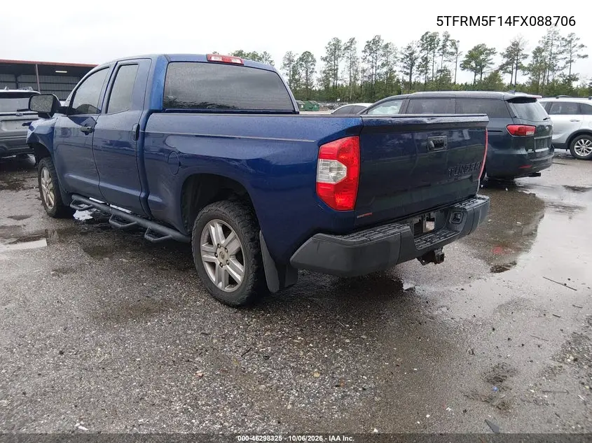 2015 TOYOTA TUNDRA VIN 5TFRM5F14FX088706 — фото 3