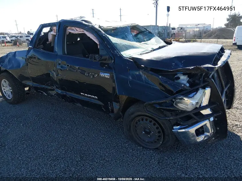 2015 TOYOTA TUNDRA VIN 5TFUW5F17FX464951 — фото 13