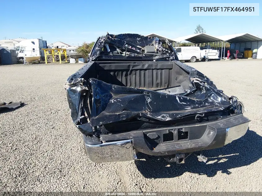 2015 TOYOTA TUNDRA VIN 5TFUW5F17FX464951 — фото 15