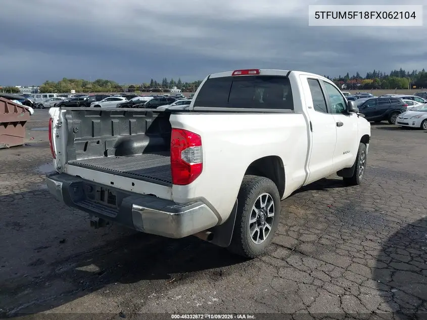 2015 TOYOTA TUNDRA VIN 5TFUM5F18FX062104 — фото 4