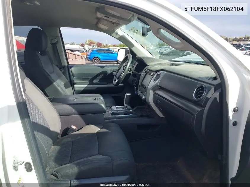 2015 TOYOTA TUNDRA VIN 5TFUM5F18FX062104 — фото 5