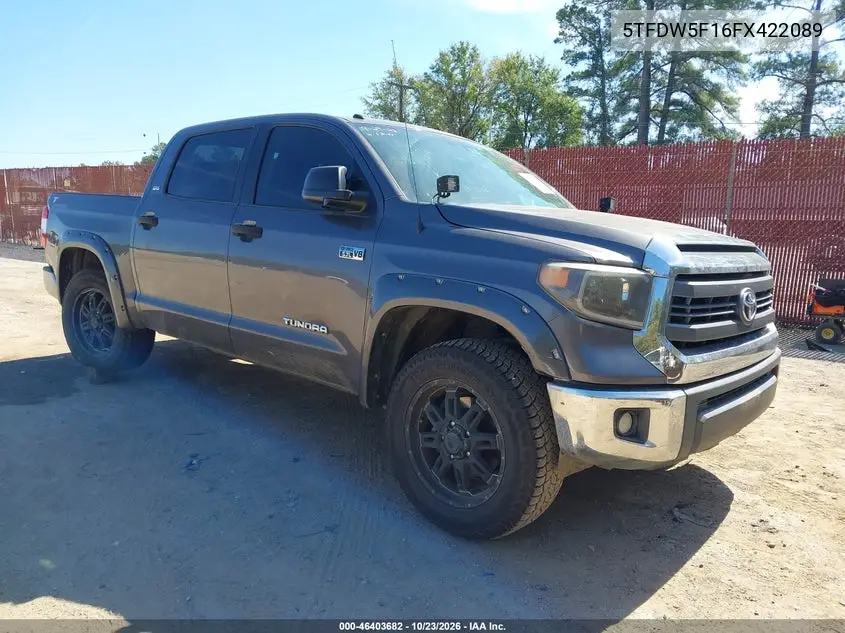 TOYOTA TUNDRA 2015, VIN 5TFDW5F16FX422089