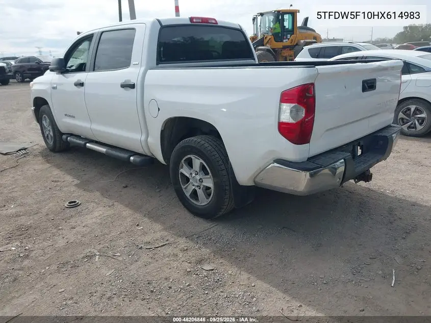 2017 TOYOTA TUNDRA VIN 5TFDW5F10HX614983 — фото 3