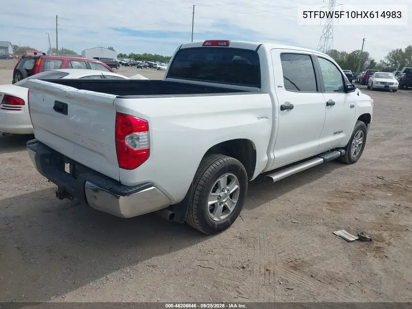 2017 TOYOTA TUNDRA VIN 5TFDW5F10HX614983 — фото 4