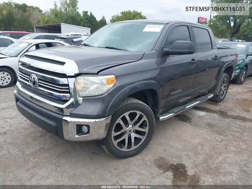 2017 TOYOTA TUNDRA VIN 5TFEM5F10HX116051 — фото 2