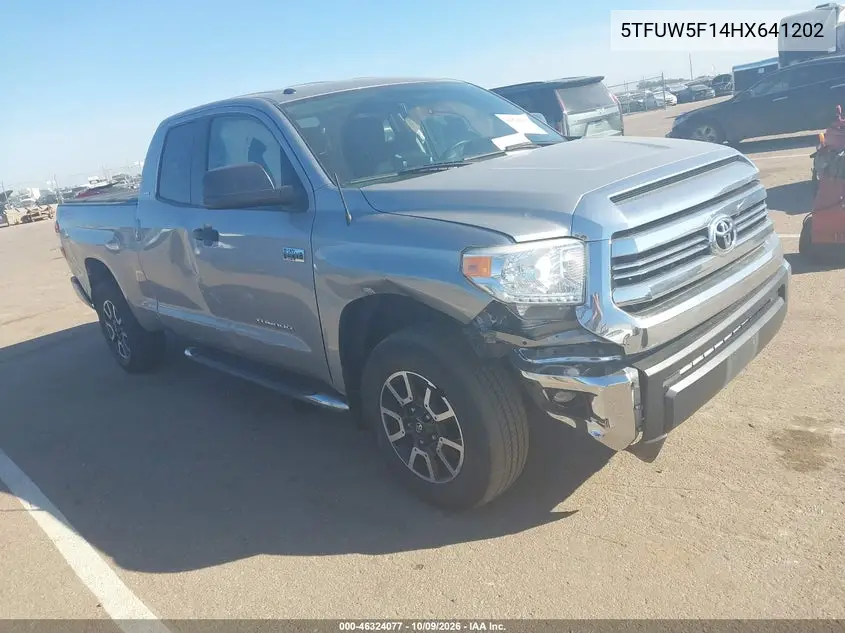 TOYOTA TUNDRA 2017, VIN 5TFUW5F14HX641202