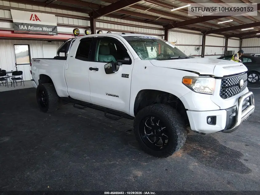 TOYOTA TUNDRA 2017, VIN 5TFUW5F10HX590152