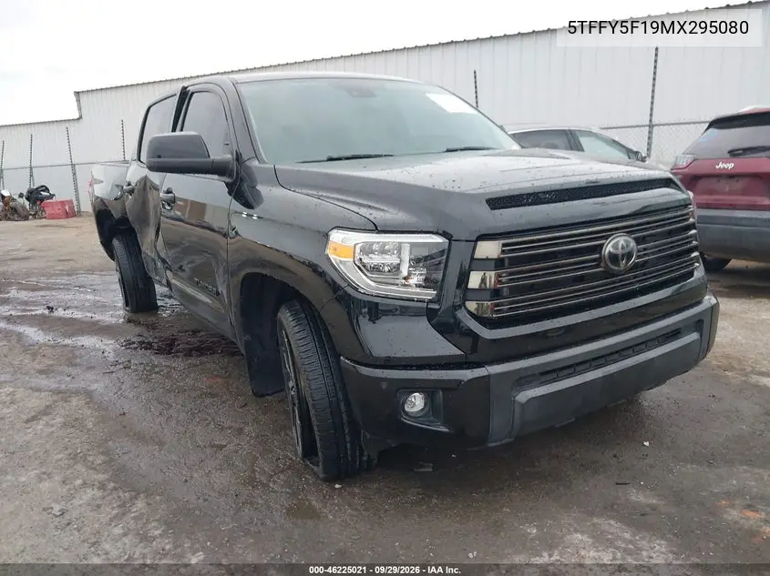 TOYOTA TUNDRA 2021, VIN 5TFFY5F19MX295080