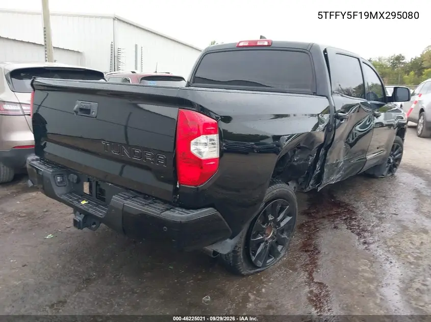 2021 TOYOTA TUNDRA VIN 5TFFY5F19MX295080 — фото 4