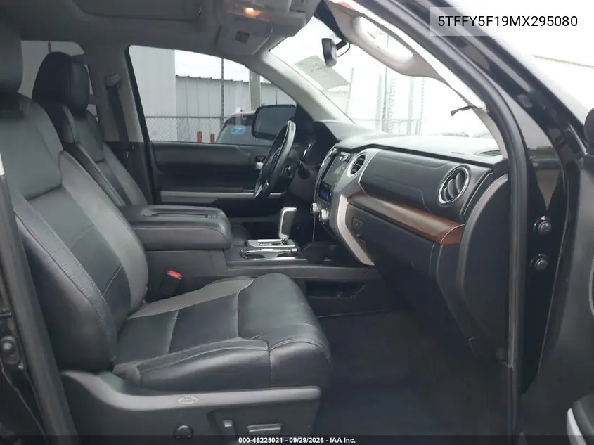 2021 TOYOTA TUNDRA VIN 5TFFY5F19MX295080 — фото 5