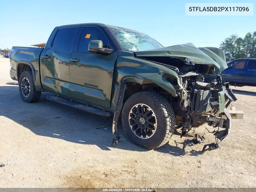 TOYOTA TUNDRA 2023, VIN 5TFLA5DB2PX117096