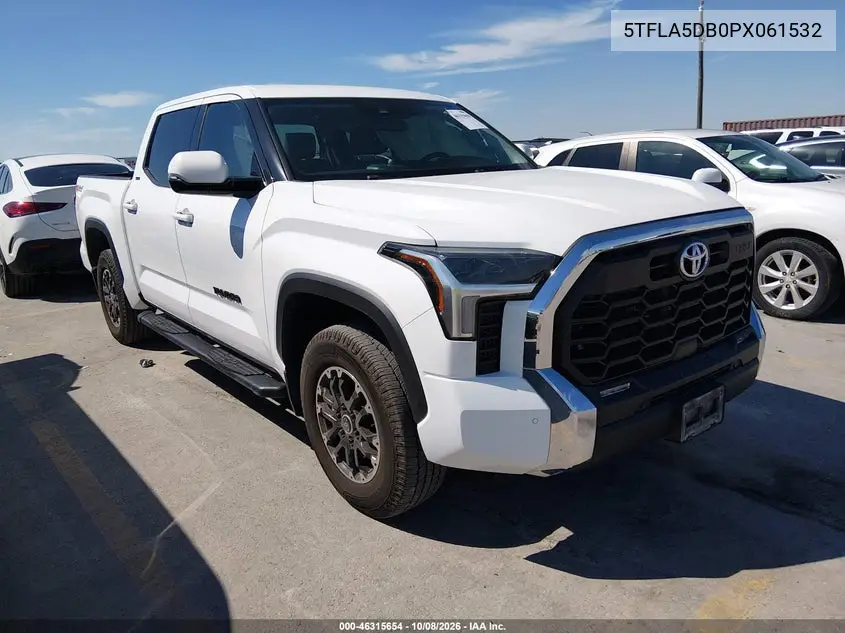 TOYOTA TUNDRA 2023, VIN 5TFLA5DB0PX061532