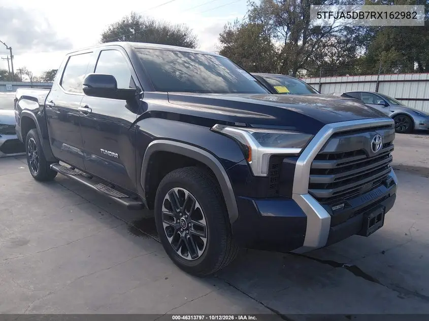 TOYOTA TUNDRA 2024, VIN 5TFJA5DB7RX162982
