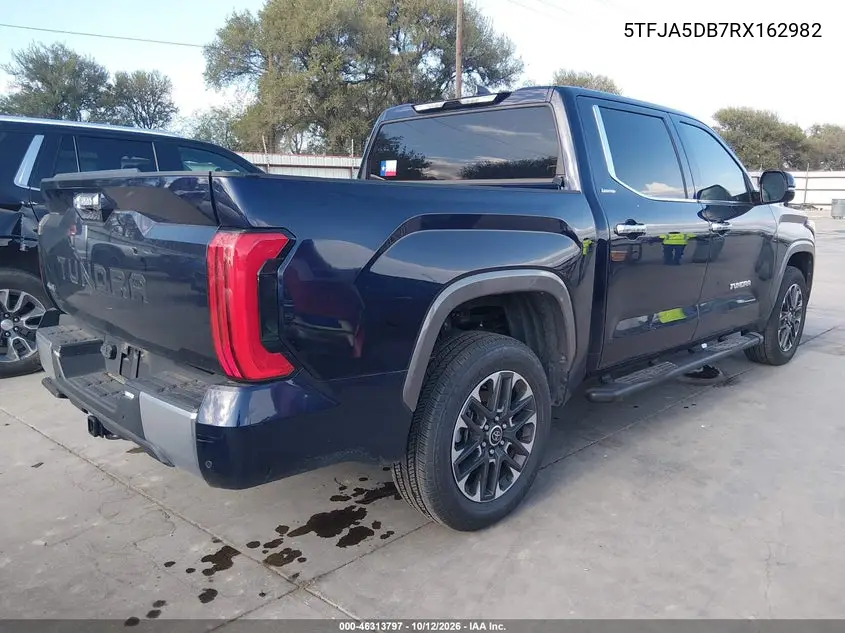 2024 TOYOTA TUNDRA VIN 5TFJA5DB7RX162982 — фото 4