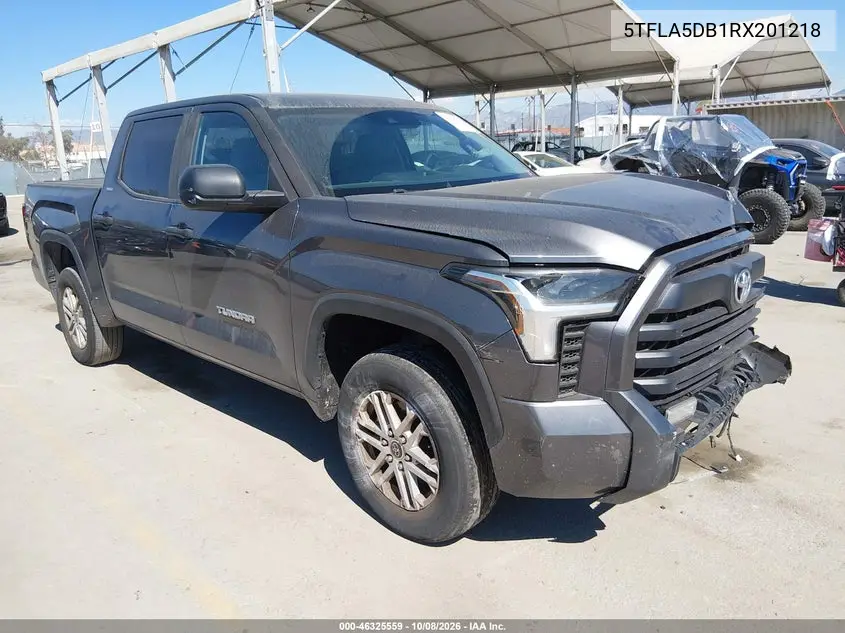 TOYOTA TUNDRA 2024, VIN 5TFLA5DB1RX201218