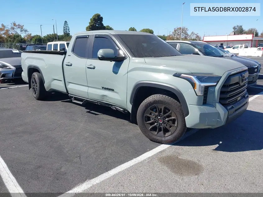 TOYOTA TUNDRA 2024, VIN 5TFLA5GD8RX002874