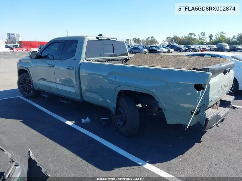 2024 TOYOTA TUNDRA VIN 5TFLA5GD8RX002874 — фото 3