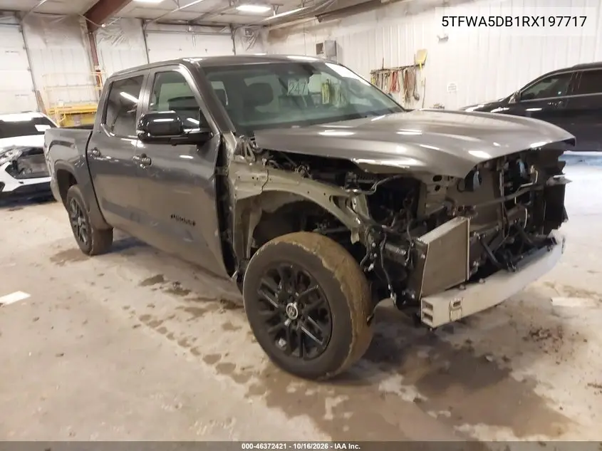 TOYOTA TUNDRA 2024, VIN 5TFWA5DB1RX197717