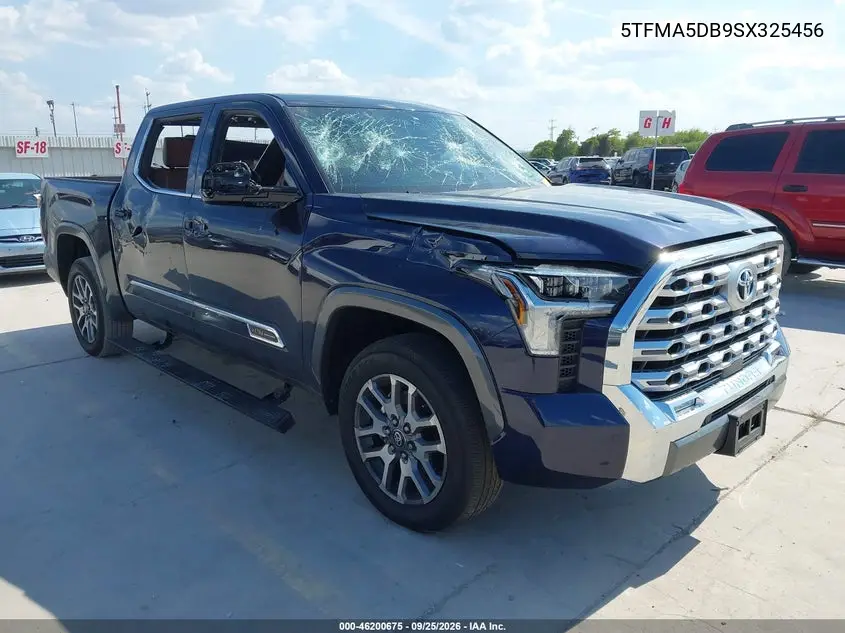 TOYOTA TUNDRA 2025, VIN 5TFMA5DB9SX325456