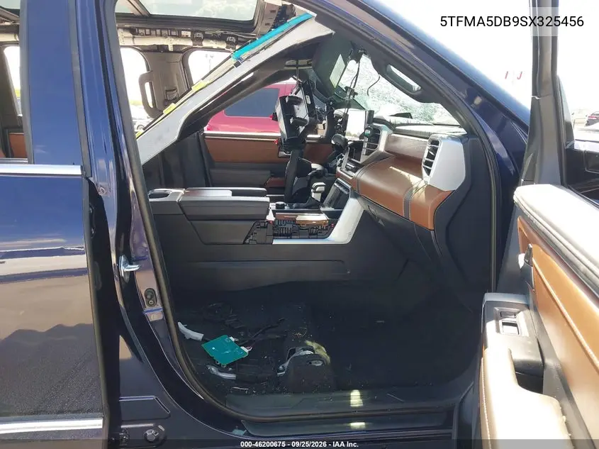 2025 TOYOTA TUNDRA VIN 5TFMA5DB9SX325456 — фото 5