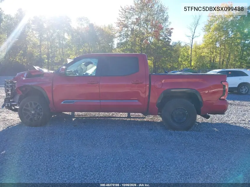 2025 TOYOTA TUNDRA VIN 5TFNC5DBXSX099488 — фото 14