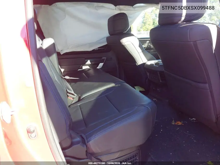 2025 TOYOTA TUNDRA VIN 5TFNC5DBXSX099488 — фото 8