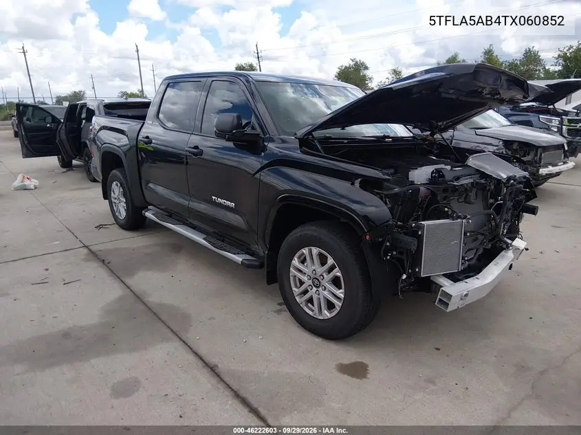 TOYOTA TUNDRA 2026, VIN 5TFLA5AB4TX060852