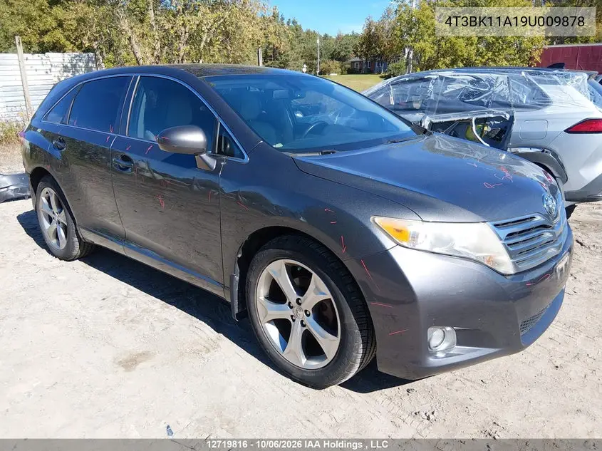 TOYOTA VENZA 2009, VIN 4T3BK11A19U009878