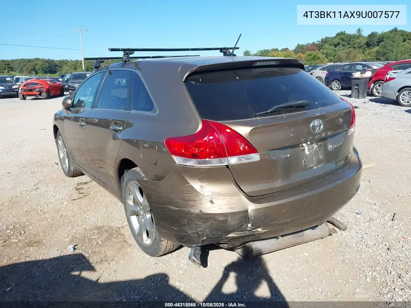 2009 TOYOTA VENZA VIN 4T3BK11AX9U007577 — фото 3