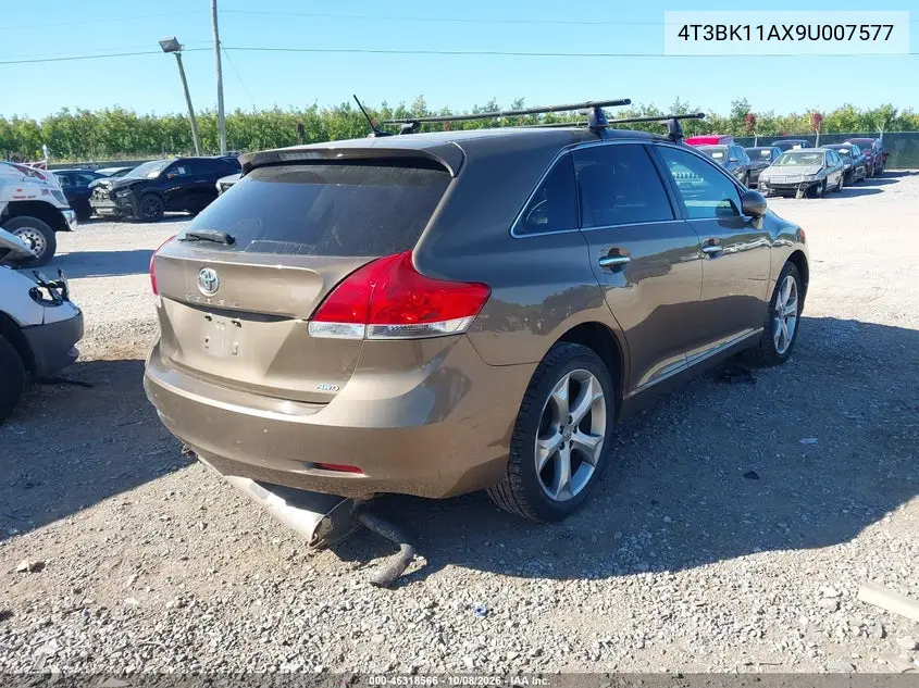 2009 TOYOTA VENZA VIN 4T3BK11AX9U007577 — фото 4