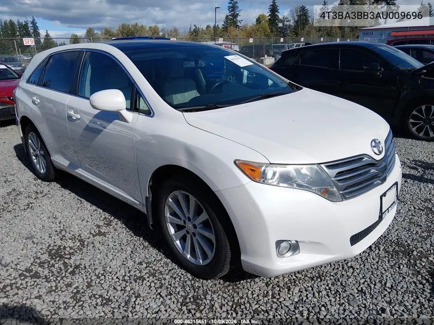 TOYOTA VENZA 2010, VIN 4T3BA3BB3AU009696