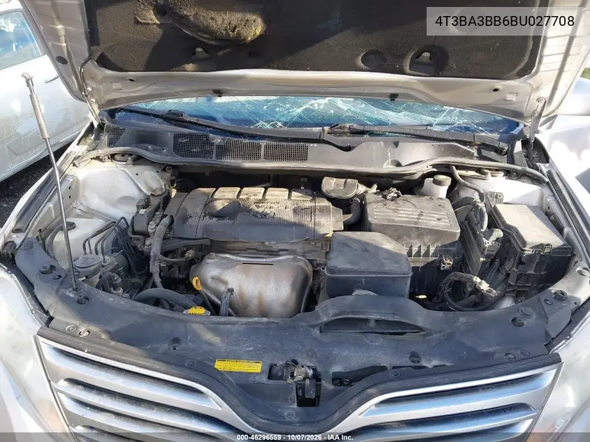 2011 TOYOTA VENZA VIN 4T3BA3BB6BU027708 — фото 10