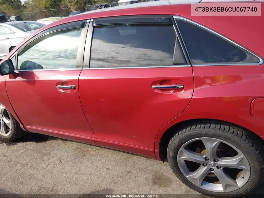 2012 TOYOTA VENZA VIN 4T3BK3BB6CU067740 — фото 14