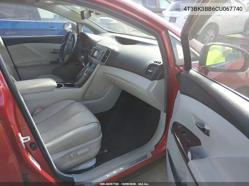 2012 TOYOTA VENZA VIN 4T3BK3BB6CU067740 — фото 5