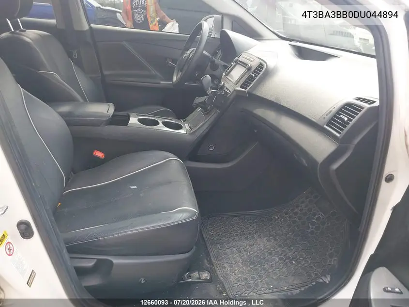 2013 TOYOTA VENZA VIN 4T3BA3BB0DU044894 — фото 5