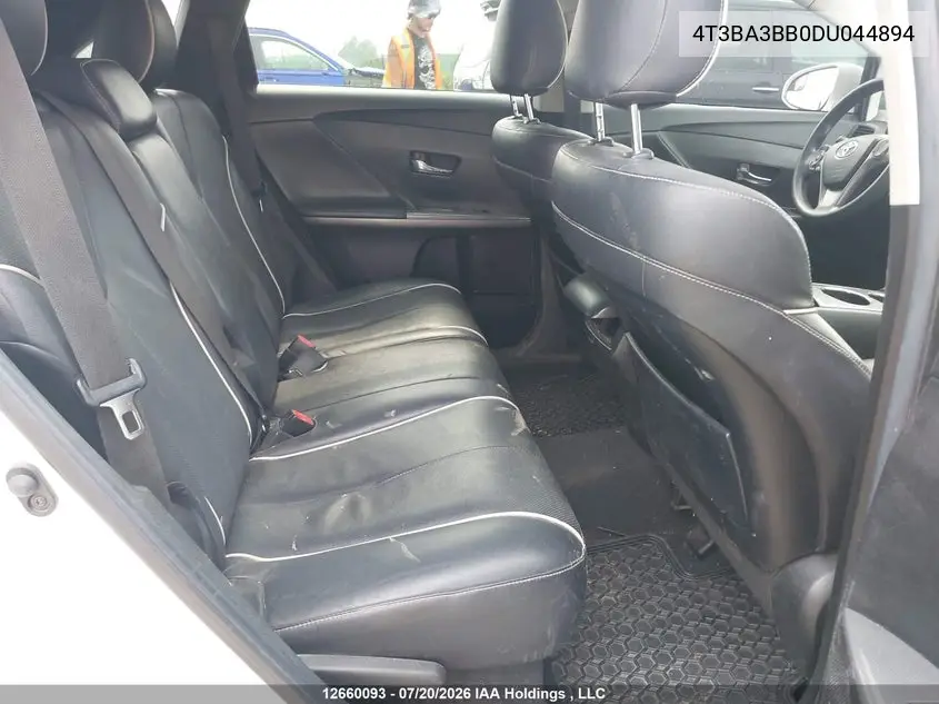 2013 TOYOTA VENZA VIN 4T3BA3BB0DU044894 — фото 8