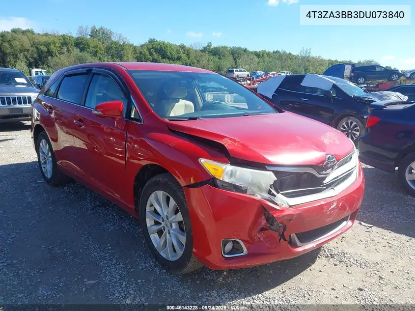 TOYOTA VENZA 2013, VIN 4T3ZA3BB3DU073840