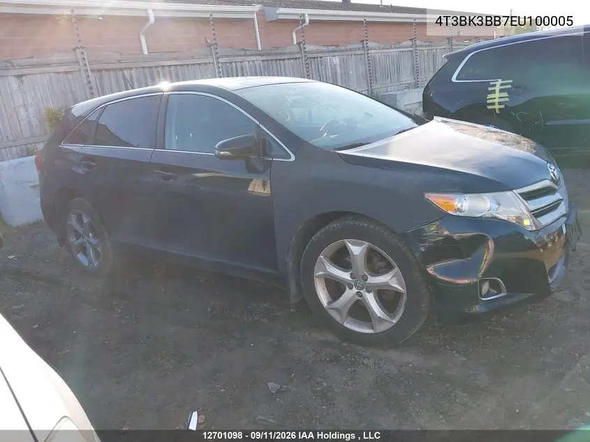 2014 TOYOTA VENZA VIN 4T3BK3BB7EU100005 — фото 13