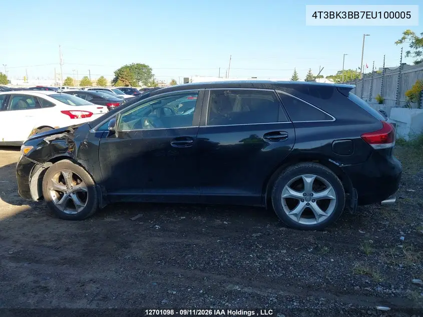 2014 TOYOTA VENZA VIN 4T3BK3BB7EU100005 — фото 14
