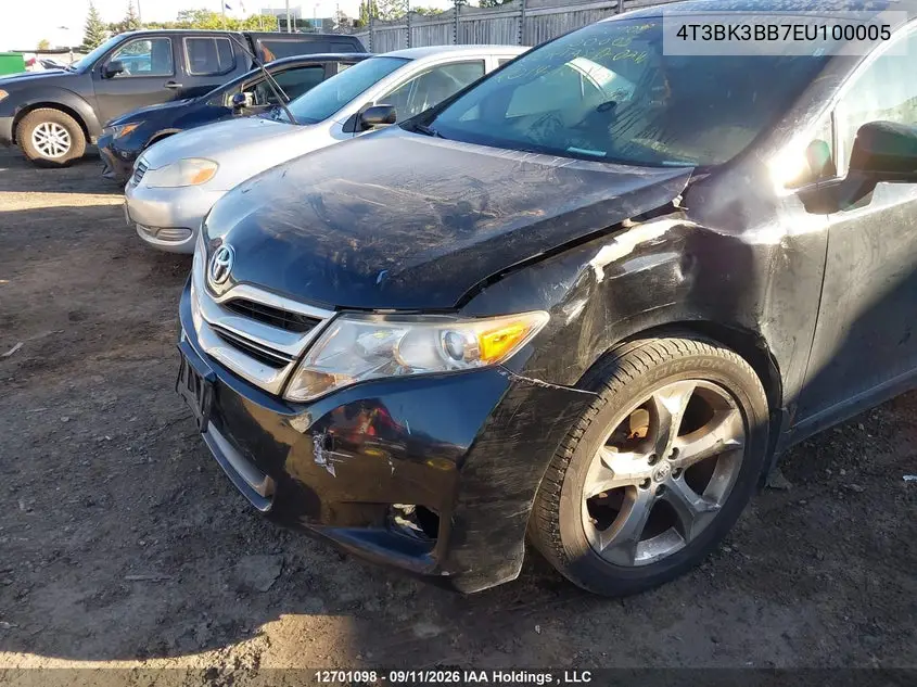 2014 TOYOTA VENZA VIN 4T3BK3BB7EU100005 — фото 6