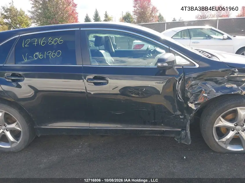 2014 TOYOTA VENZA VIN 4T3BA3BB4EU061960 — фото 14