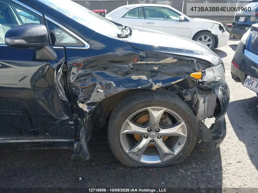 2014 TOYOTA VENZA VIN 4T3BA3BB4EU061960 — фото 6
