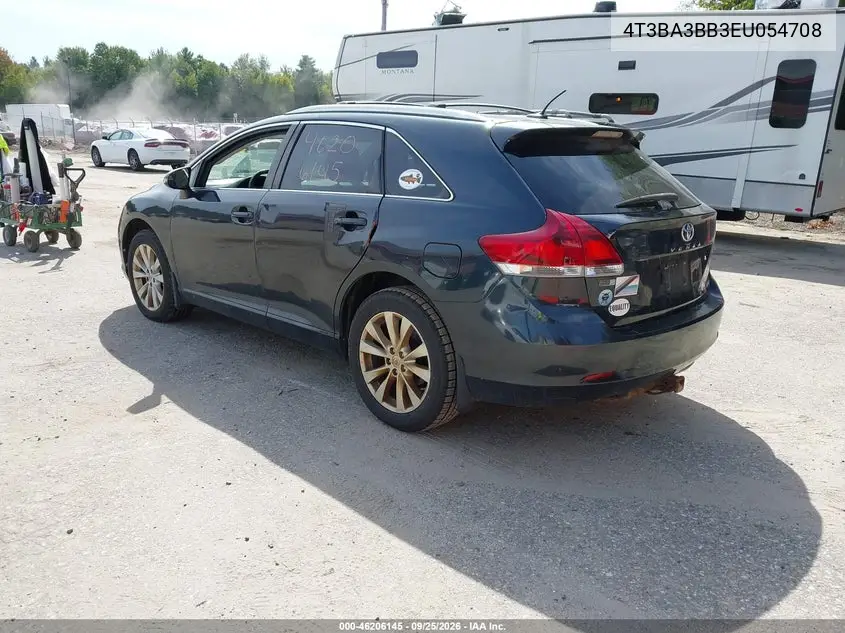 2014 TOYOTA VENZA VIN 4T3BA3BB3EU054708 — фото 3
